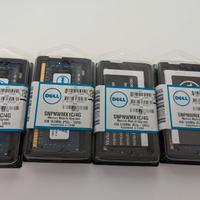 100 RAM SODIMM 4GB PC3L 12800 DELL nuove