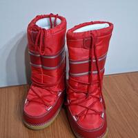 Scarponi da neve rossi 34/35