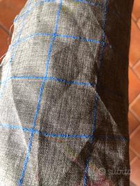 Tessuto puro lino altezza 150 cm.