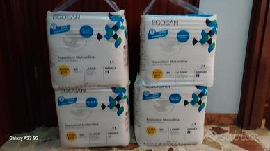  PZ 4 Confezione di Pannolone MUTANDINE 