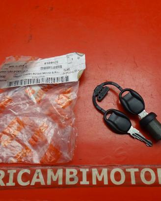 BLOCCHETTO ACCENSIONE CILINDRETTI CHIAVE APRILIA