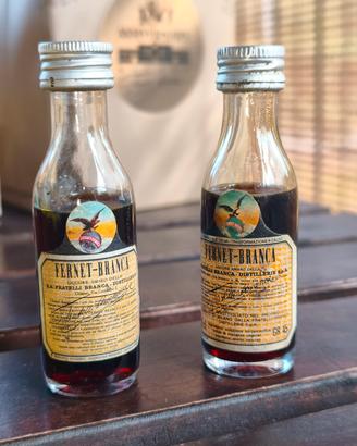 coppia mignon Fernet  Milano & Chiasso