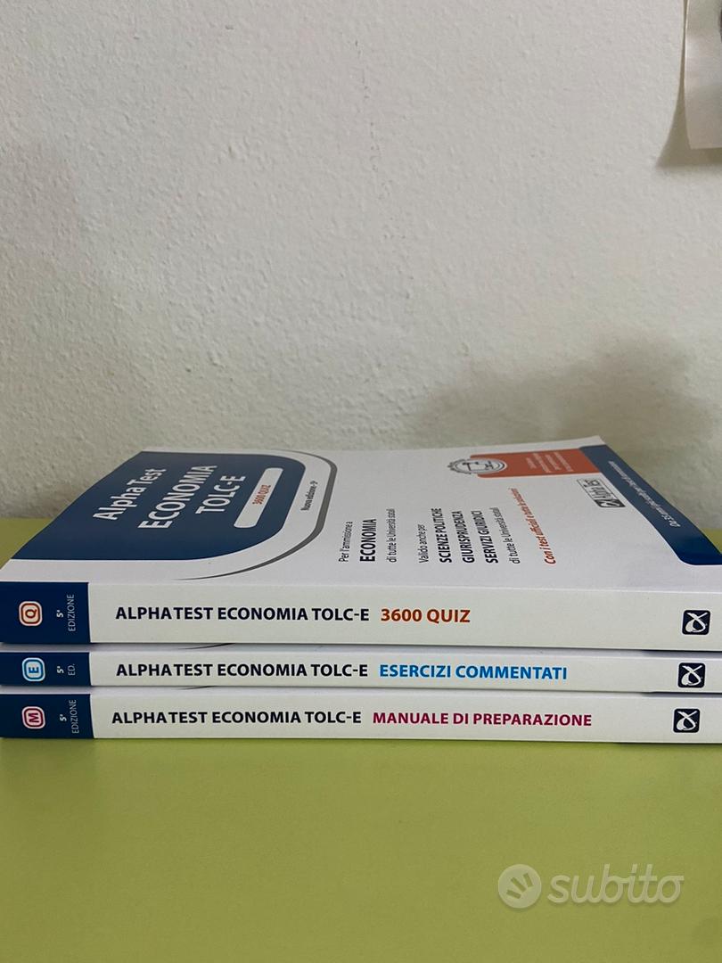 Alpha Test Economia TOLC-E