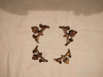 ferma vetro in ottone