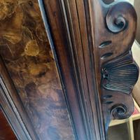 Struttura letto matrimoniale in legno