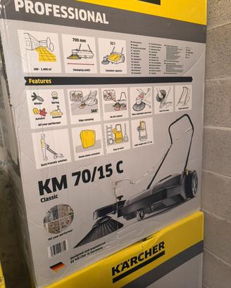 KÄNCHER KM 70/15 C Spazzatrice Professionale NUOVA