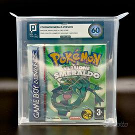 Pokemon Smeraldo Nintendo GBA SIGILLATO E GRADATO!
