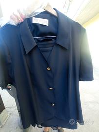 tailleur donna blu