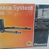 MELICONI SPACE SYSTEM BOX - Nero - SUPPORTO AUDIO