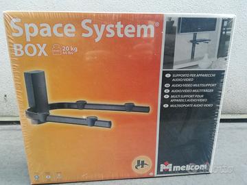 MELICONI SPACE SYSTEM BOX - Nero - SUPPORTO AUDIO