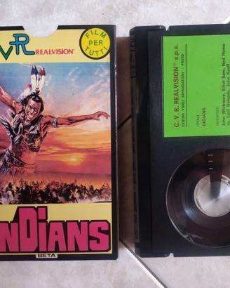 INDIANS - Heffron Delgato CVR Betamax RARE