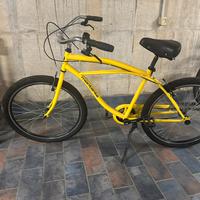 Bicicletta Montante gialla