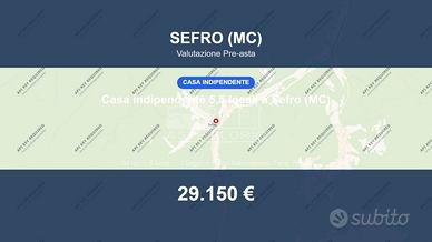 Immobile in asta di 94 m² con box auto a Sefro