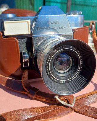 Kodak Retina Reflex III 35 mm con obiettivi