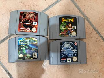 Giochi NINTENDO N64 PAL Testati e Funzionanti