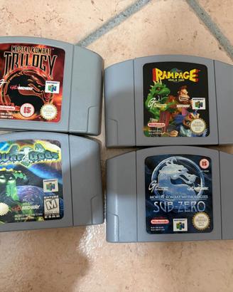 Giochi NINTENDO N64 PAL Testati e Funzionanti