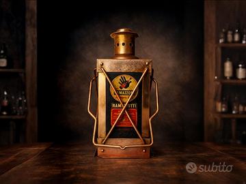 Lanterna Ramazzotti vintage anni 60-70 bottiglia