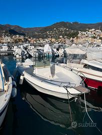 Barca con motore 40 CV 4T