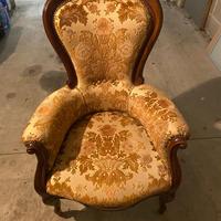 Poltrona in stile vittoriano