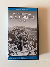VHS La Grande Guerra sul Monte Grappa 1915-1918