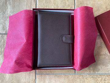 Agenda in pelle