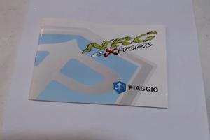 MANUALE USO E MANUTENZIONE NRG PIAGGIO 578779