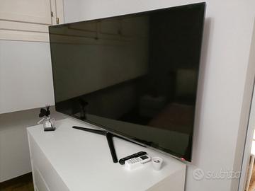 smart TV Samsung 55 pollici righe pannello