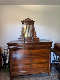 Cassettiera antica stile Liberty