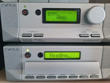 Amplificatore home theatre Cyrus AV Master 8.0.