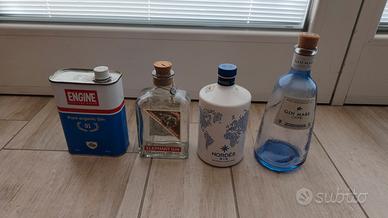 bottiglie gin (vuote)