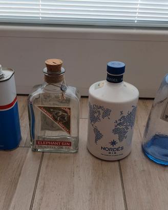 bottiglie gin (vuote)