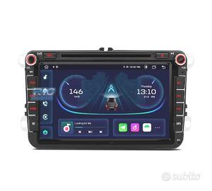 RADIO GPS ANDROID 14 PER VOLKSWAGEN VW GOLF POLO P
