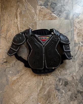 Pettorina enduro cross zero7 roka vest nero