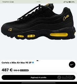 Nike Air Max 95 Corteiz Honey Black nuove