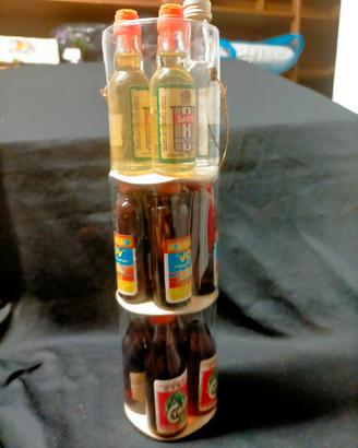 TORRE ESPOSITIVA DI LIQUORI MIGNON DA COLLEZIONE 
