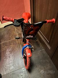 Bicicletta x bambini  spider-man