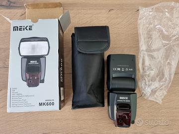 Flash Speedlite Meike MK600 per Canon