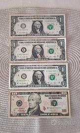 Banconote collezione USA