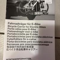 porta bicicletta da gancio traino