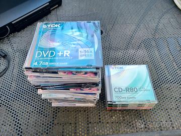 blocco di 46 tra dvd+r   e cd-r 80