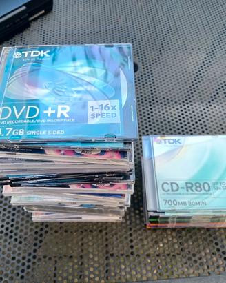 blocco di 46 tra dvd+r   e cd-r 80