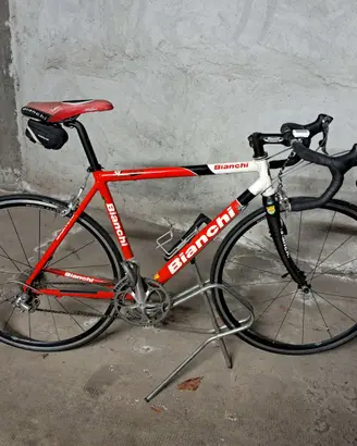 Bici corsa Bianchi + scarpe