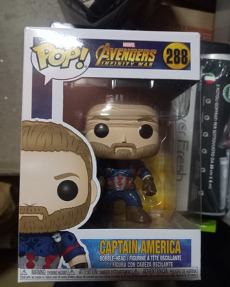 Funko pop avengers 288 Capitan America