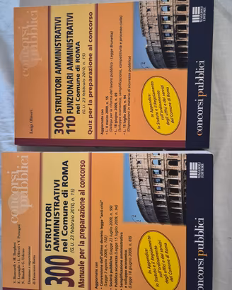 libri concorso istruttori amministrativi