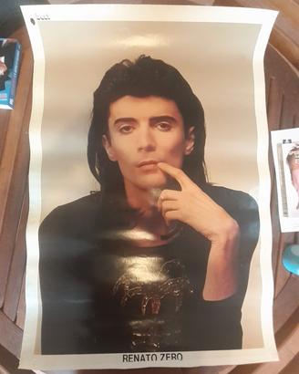 Renato Zero - manifesti vari anni 70 - 80