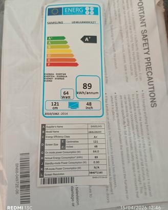 TV smart 48 pollici 