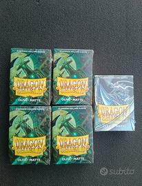 Dragon Shield Lottino 5 Confezioni 60 Sleeves Yugi