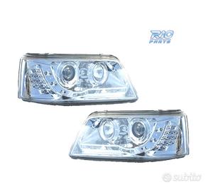 FARI VOLKSWAGEN VW T5 03-09 LUCE DIURNA A LED FOND