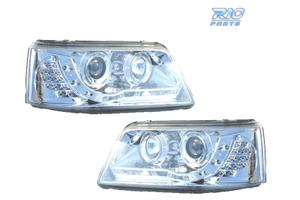 FARI VOLKSWAGEN VW T5 03-09 LUCE DIURNA A LED FOND