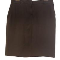 Mini gonna in poliestere di colore nero - Cacharel